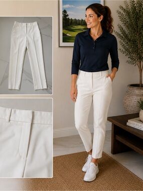 Ann Taylor Women's Tailored Pants - Cream size 2